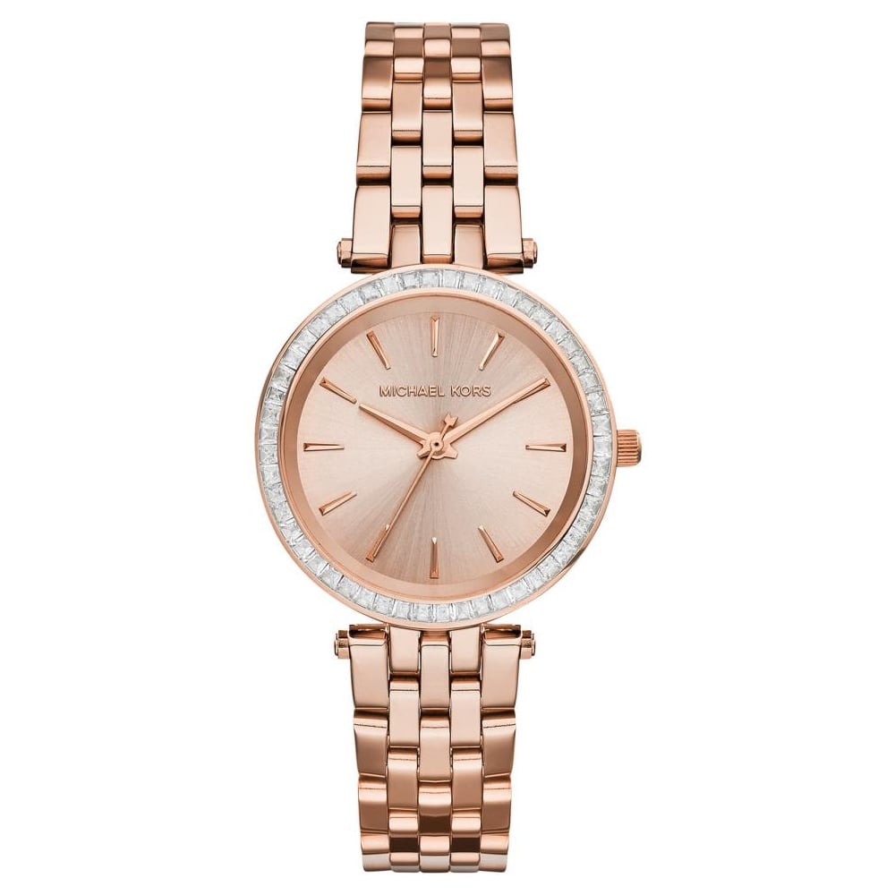 Michael Kors MK3366 Womens Watch - Rose Gold Stainless Steel - One Size | Michael Kors Sale | Discount Designer Brands