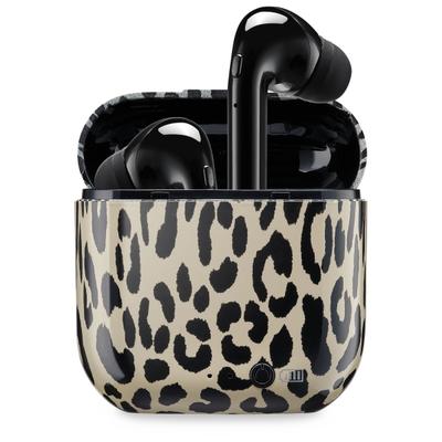 Ilive 10Mm Driver Truly Wireless Earbuds With Rechargeable Case, Leopard Print, Iaebt300Leo