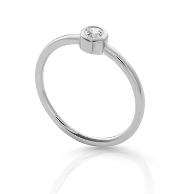 Orphelia 'Classic' Damen-Ring aus 925er Sterlingsilber – Silber ZR-7526 Image