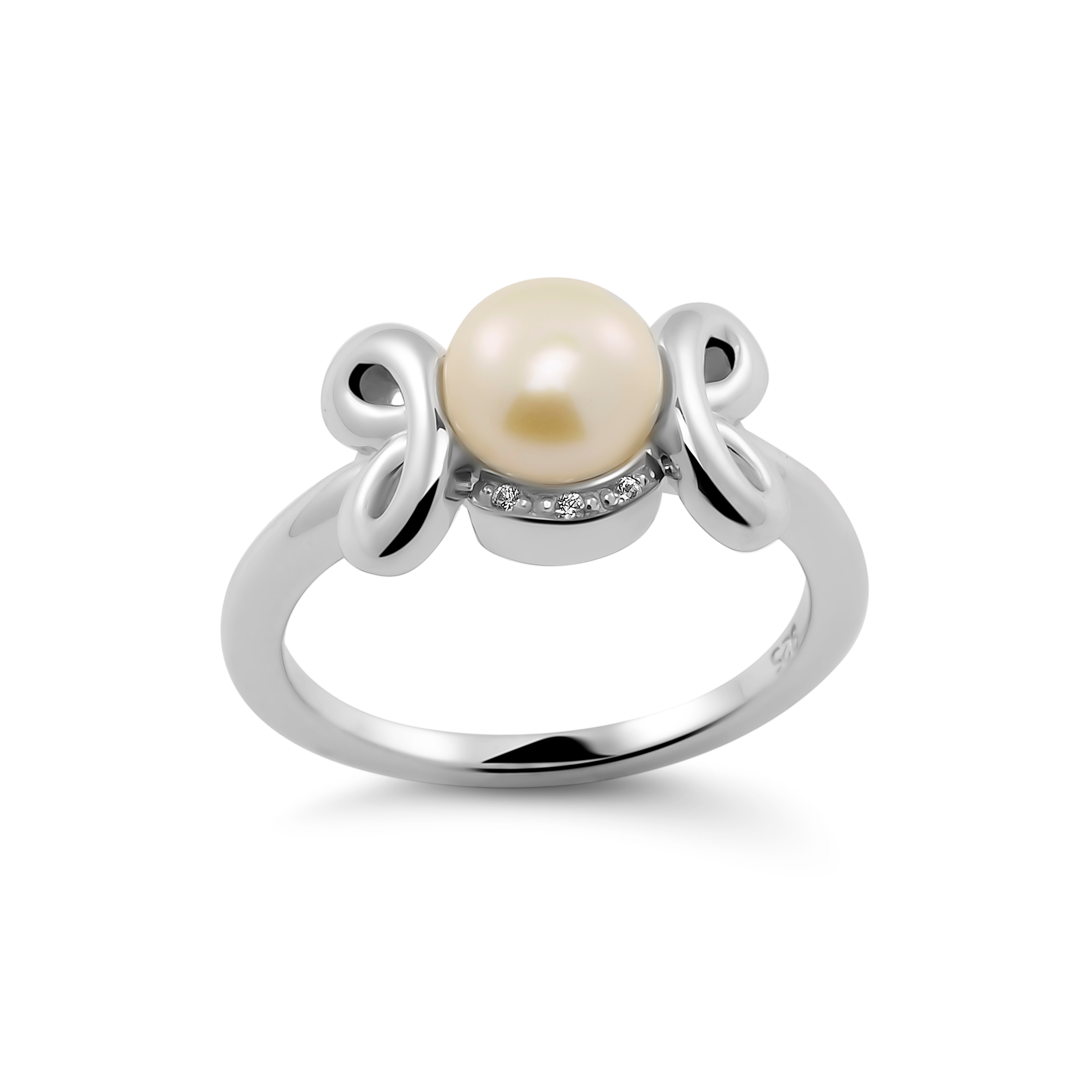 Orphelia 'Elisabeth' Damen-Ring aus 925er Sterlingsilber – Silber ZR-7511