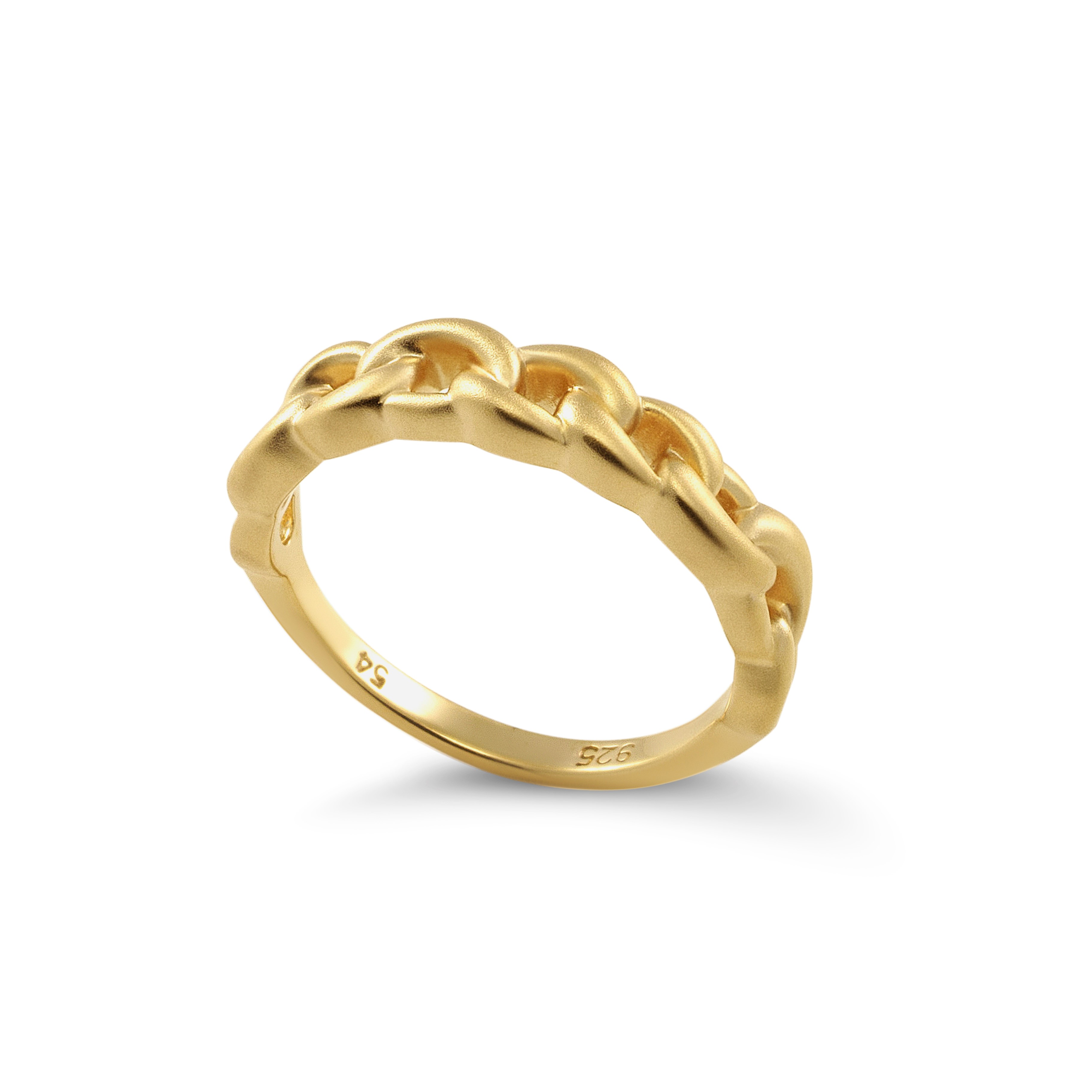 Orphelia 'Estelle' Damen-Ring aus 925er Sterlingsilber – Gold ZR-7516/G
