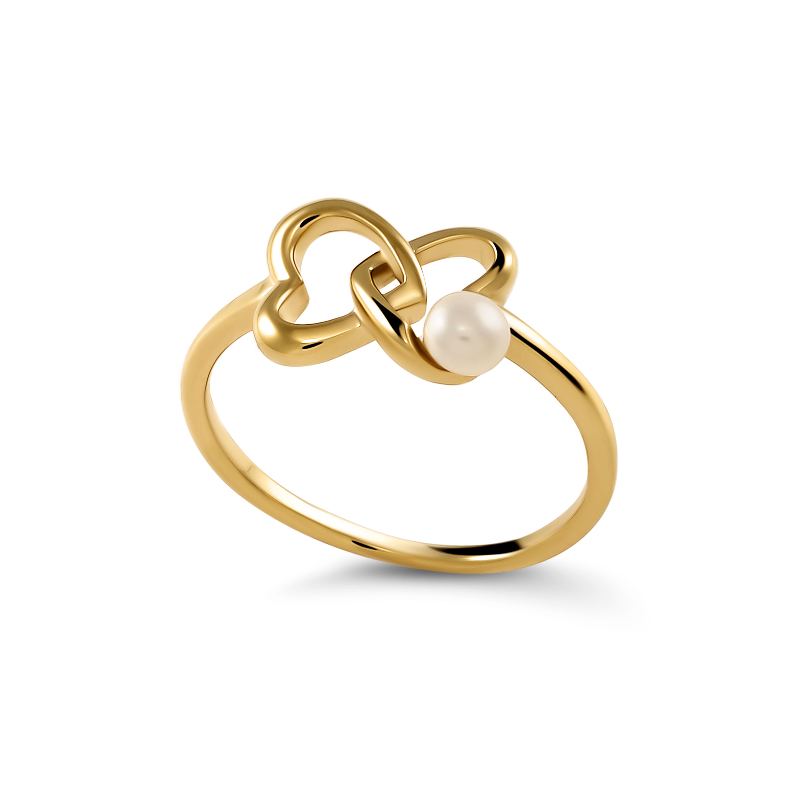 Orphelia 'Lili' Damen-Ring aus 925er Sterlingsilber – Gold ZR-7513/G