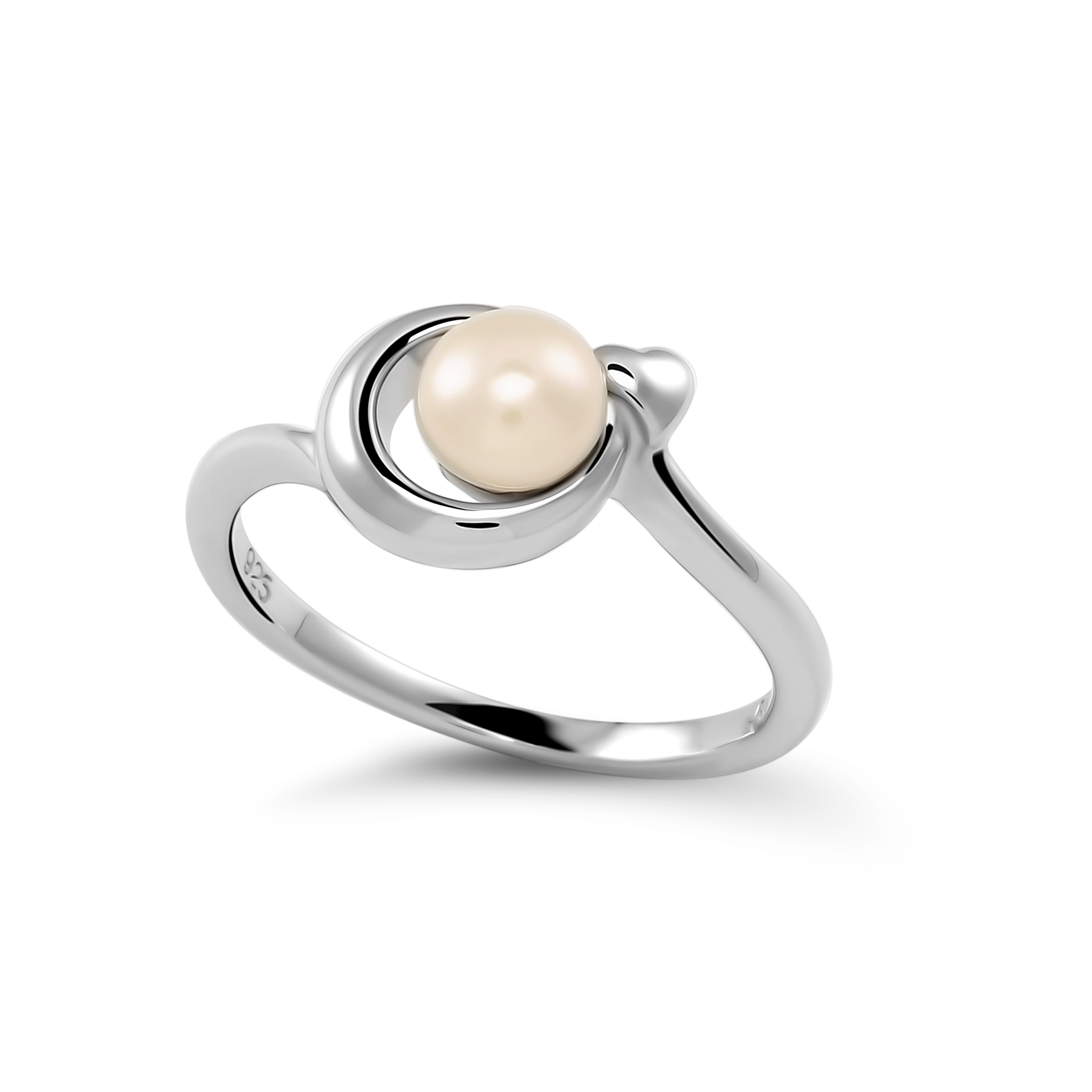 Orphelia 'Mathilde' Damen-Ring aus 925er Sterlingsilber – Silber ZR-7510