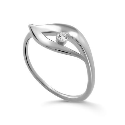 Orphelia 'Milan' Damen-Ring aus 925er Sterlingsilber – Silber ZR-7519 Image