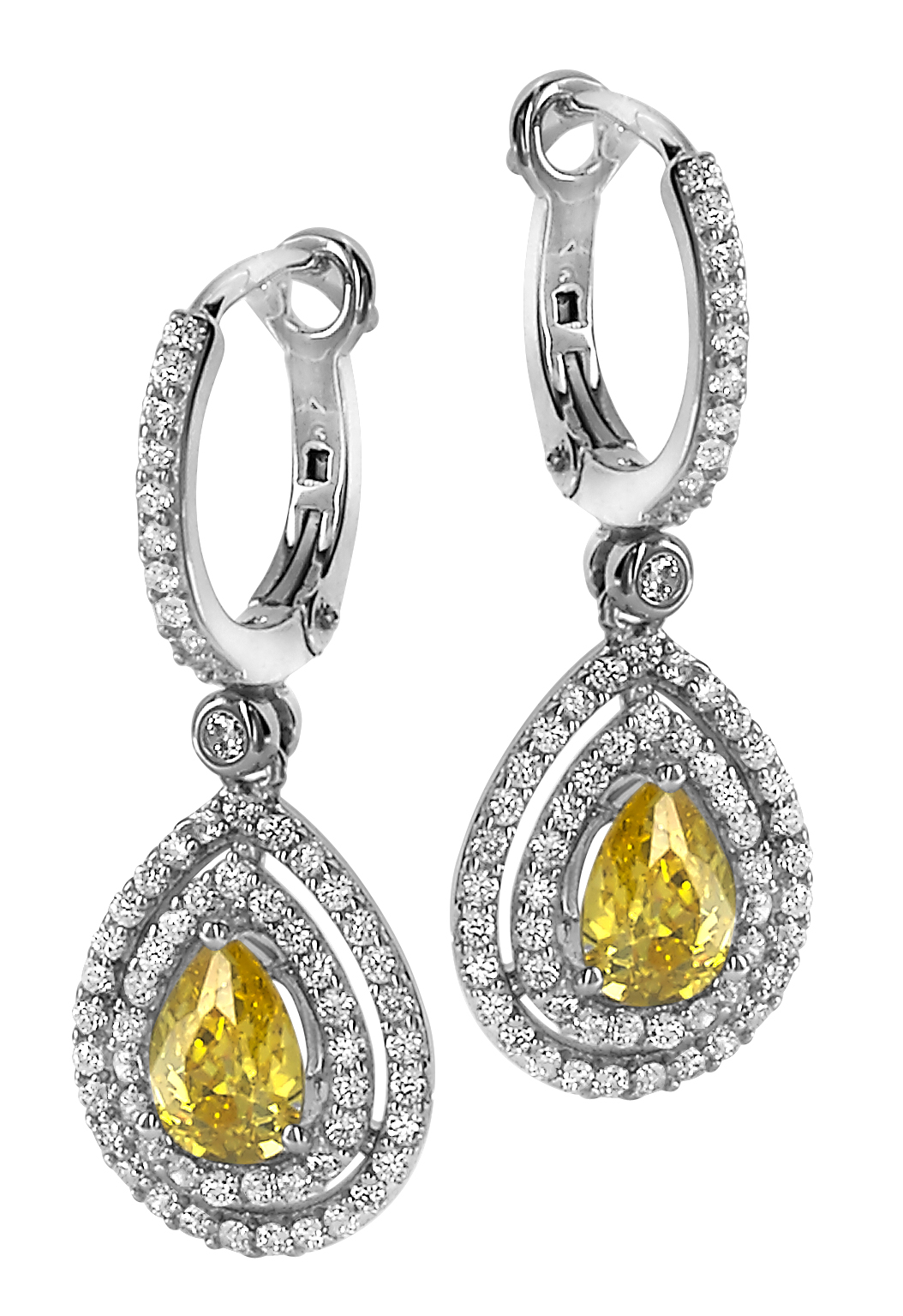 Orphelia 'Ellen' Damen 925 Sterling Silber Ohrhänger - Silber ZO-7048 Image