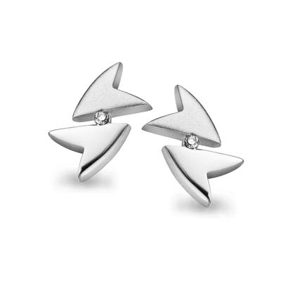 Orphelia Ohrstecker für Damen, 925 Sterlingsilber, Silber ZO-5004 Image