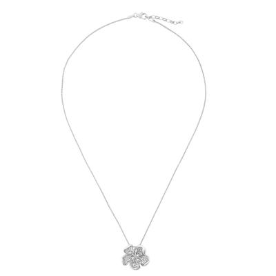 Orphelia Damen 925 Sterling Silber Kette mit Anhänger - Silber ZH-7297 Image