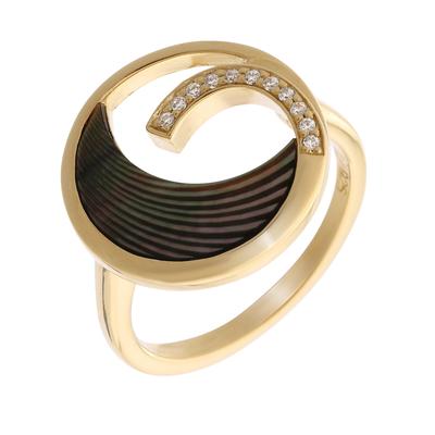 Orphelia Damen-Ring Sterling-Silber 925 – Gold zr-7371 Image