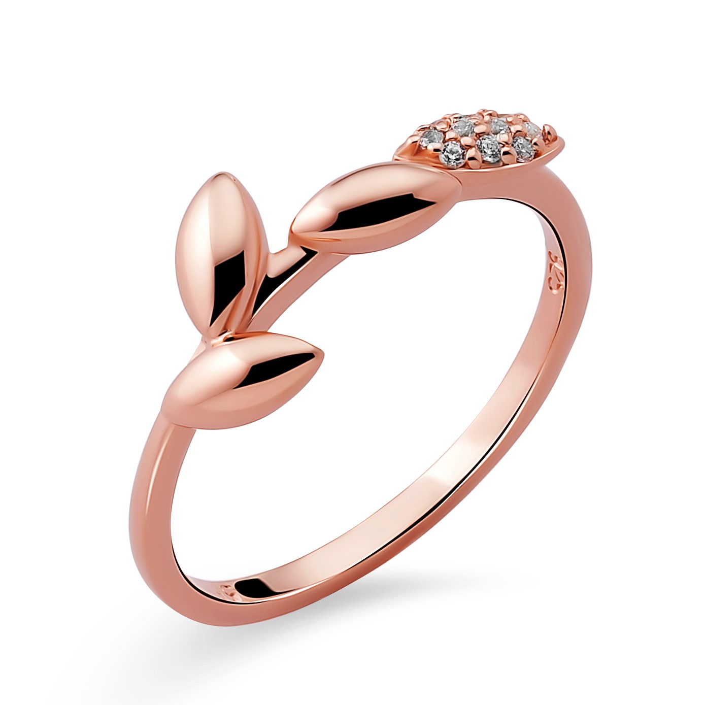 Orphelia Damen-Ring Sterling-Silber 925 – Rosé ZR-7505/RG Image