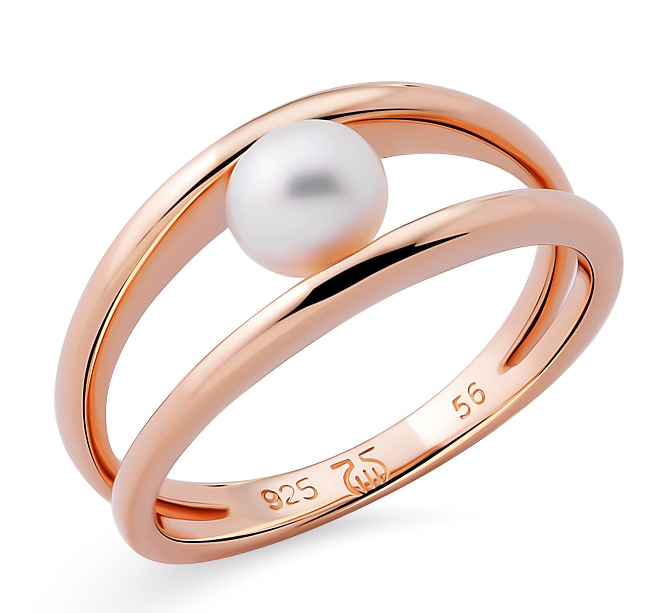 Orphelia Damen-Ring Sterling-Silber 925 – Rosé ZR-7509 Image