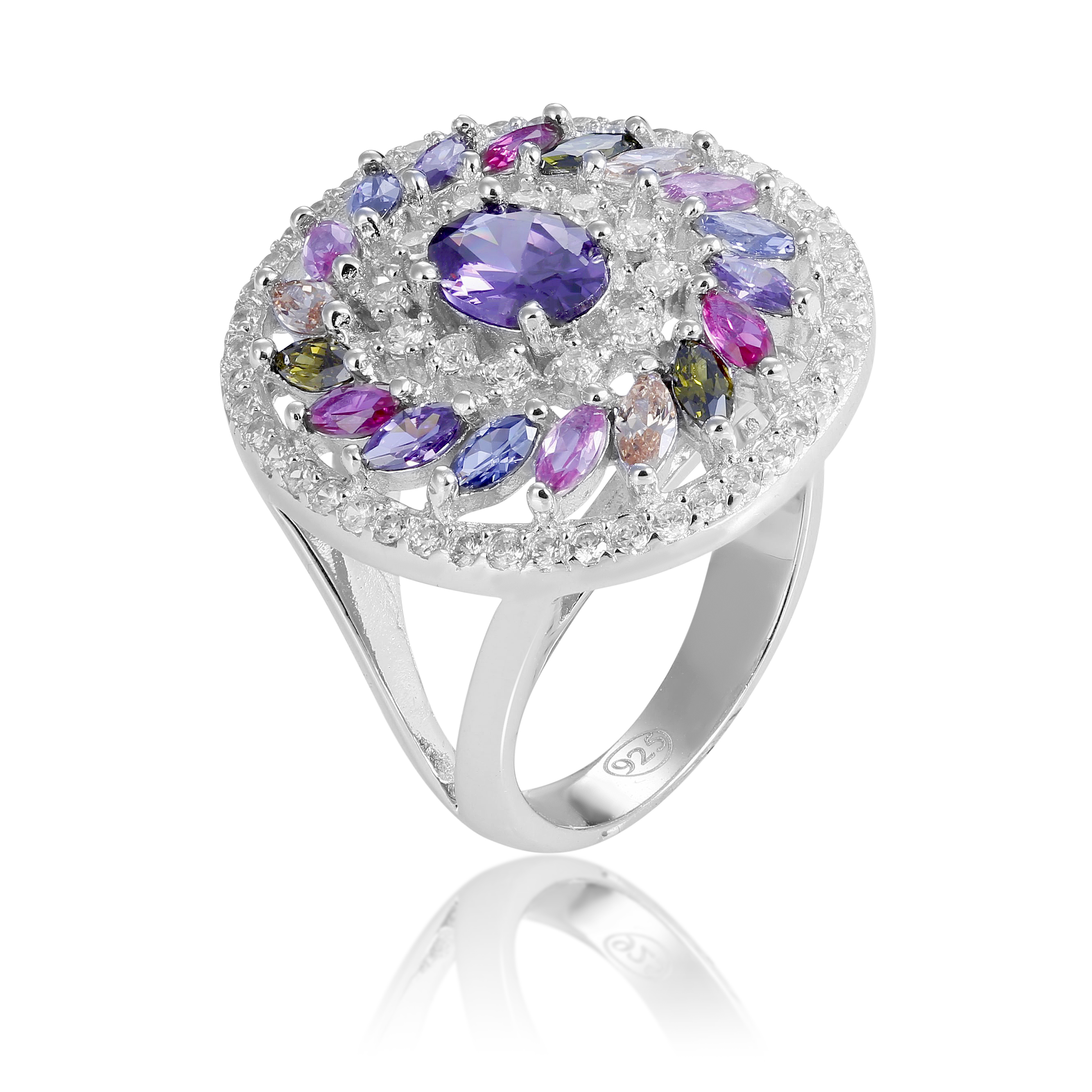 Orphelia Damen-Ring Sterling-Silber 925 – Silber ZR-7428 Image