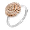Orphelia Damen-Ring Sterling-Silber 925 – Silber/Rosé ZR-7120