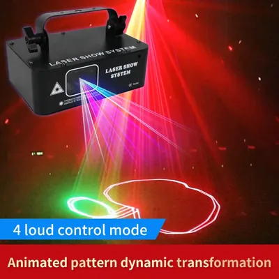 Single Head RGB Laser Beamline Scanner Projector DJ Disco Stage Lighting Effects Dance Party