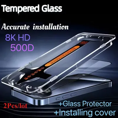 2Pcs Screen Protector For OPPO Find X7 Ultra X8 Pro X6 X3 X5 Pro Reno12 11 10 9 Pro Tempered Glass Auto Matic Installer Tool