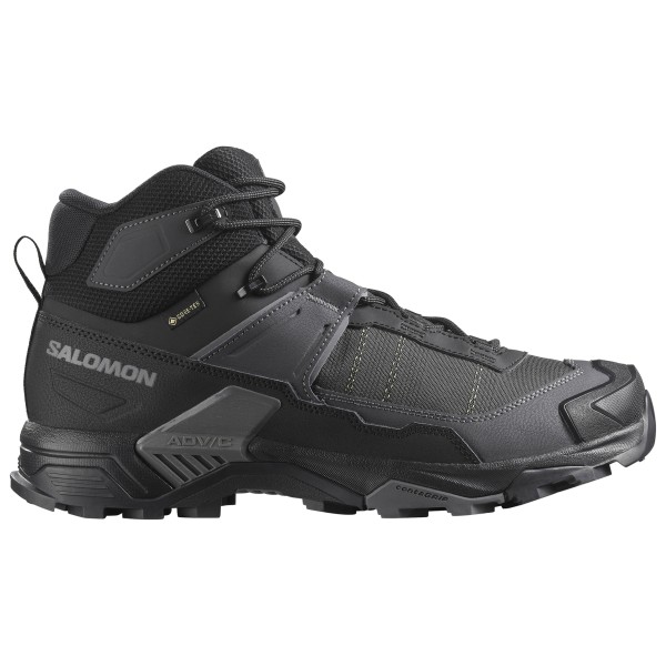 Salomon - X Ultra 5 Mid Wide GORE-TEX - Wanderschuhe 45 1/3 | EU 45 grau/schwarz