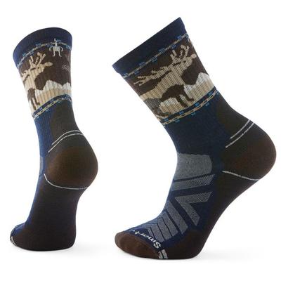 Smartwool - Hike Light Cushion Mountain Moose Crew Socks - Wandersocken Unisex M | EU 38-41 schwarz Image