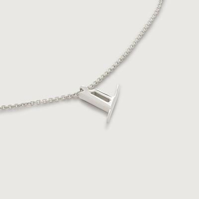 Sterling Silver Initial Y Chain Necklace
