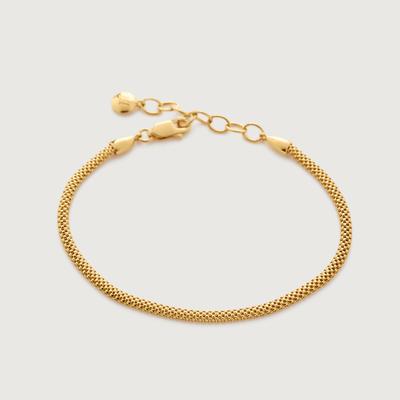 Gold Heirloom Woven Chain Bracelet