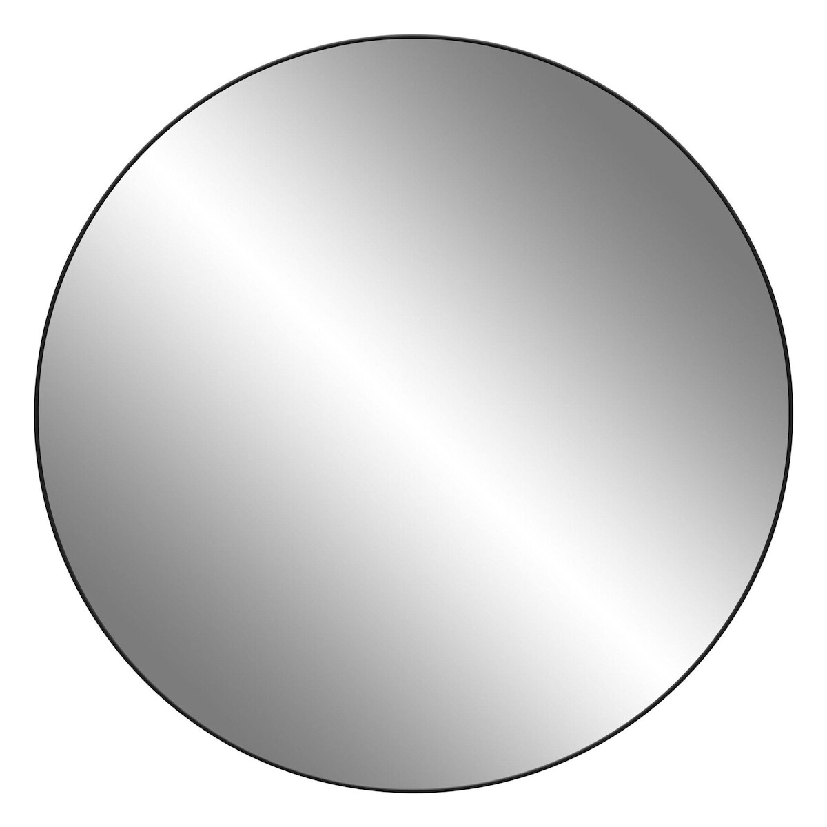 WellHome - Runder Spiegel mit Metallrahmen Ø110cm Image