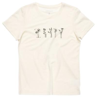 Devold - Women's Classic Flowers Tee - Merinoshirt Gr S weiß Image