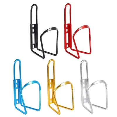 Bicycle Water Bottle Rack Lightweight Aluminum Alloy Water Bottle Rack Mountain Bike Road Bike Water Bottle Rack 5 Color Options