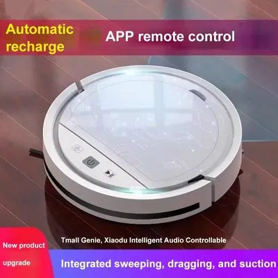 Neue Automatische Aufladen APP Control Kehren Roboter Kehren Ziehen Saug Integrierte Haushalts Image