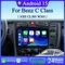 Für Mercedes Benz C Klasse S203 CL203 W203 2000-2004 Android 15 Carplay Auto Auto Radio Multimedia Video Player navigation GPS