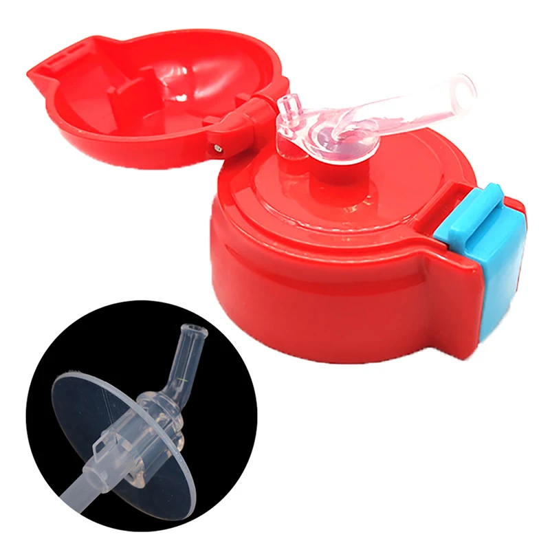 2 Stück Ersatz strohhalme für Thermoskanne 12 Unzen Fun tainer Flasche F401 Flasche Stroh Stiel Set Trinkhalm Set für Kinder Erwachsene Image