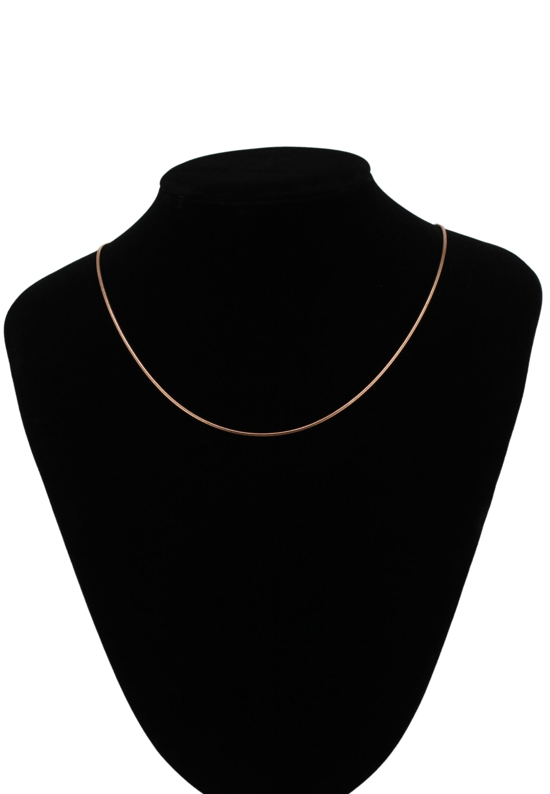 Silberkette ADELIA´S "Damen Silber Schmuck 925 Silber Schlangen Halskette Ø 1,5 mm" Gr. 42, rosa (rose), Halsketten, Damen, 42, Silber 925 (Sterlingsilber), Silberkette, Silberschmuck für Damen