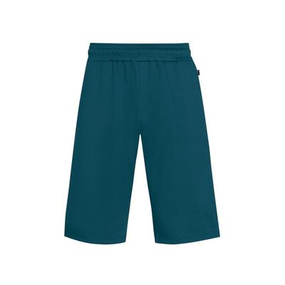 Jerseyhose TRIGEMA "TRIGEMA Bermuda aus Single-Jersey", Damen, Gr. 5XL, US-Größen, blau (petrol), 100% Baumwolle, casual, Hosen Image
