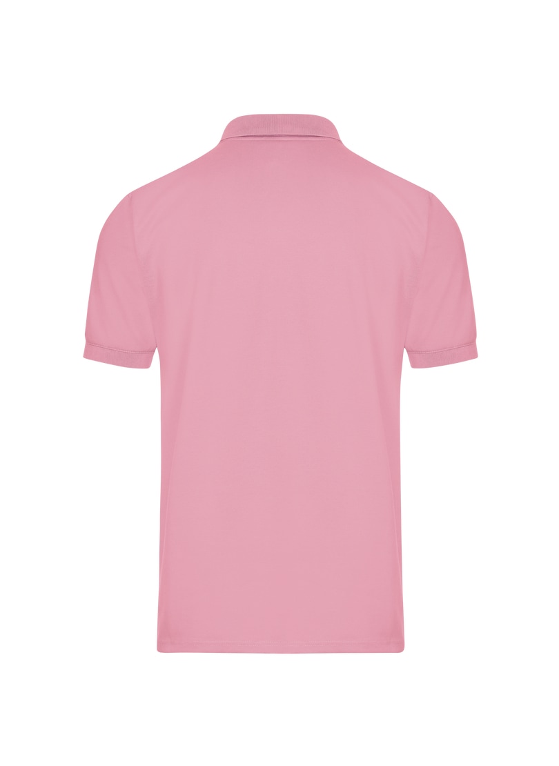 Poloshirt TRIGEMA "TRIGEMA Poloshirt DELUXE Piqué", Damen, Gr. S, lila (lilie), 100% Baumwolle, Basic, Shirts Image