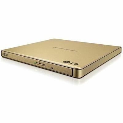Lg Gp65Ng60 Dvd-Writer - External - Gold - Dvd-Ram/±R/±Rw Support - 24X Cd Read/24X Cd Write/24X Cd Rewrite - 8X Dvd Read/8X Dvd Write/8X Dvd Rewrite - Double-Layer Media Supported
