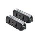 Lot de 2 supports de sol anti-vibrations rubber 'eco' - 400 x 130 x 95 mm Arcanaute