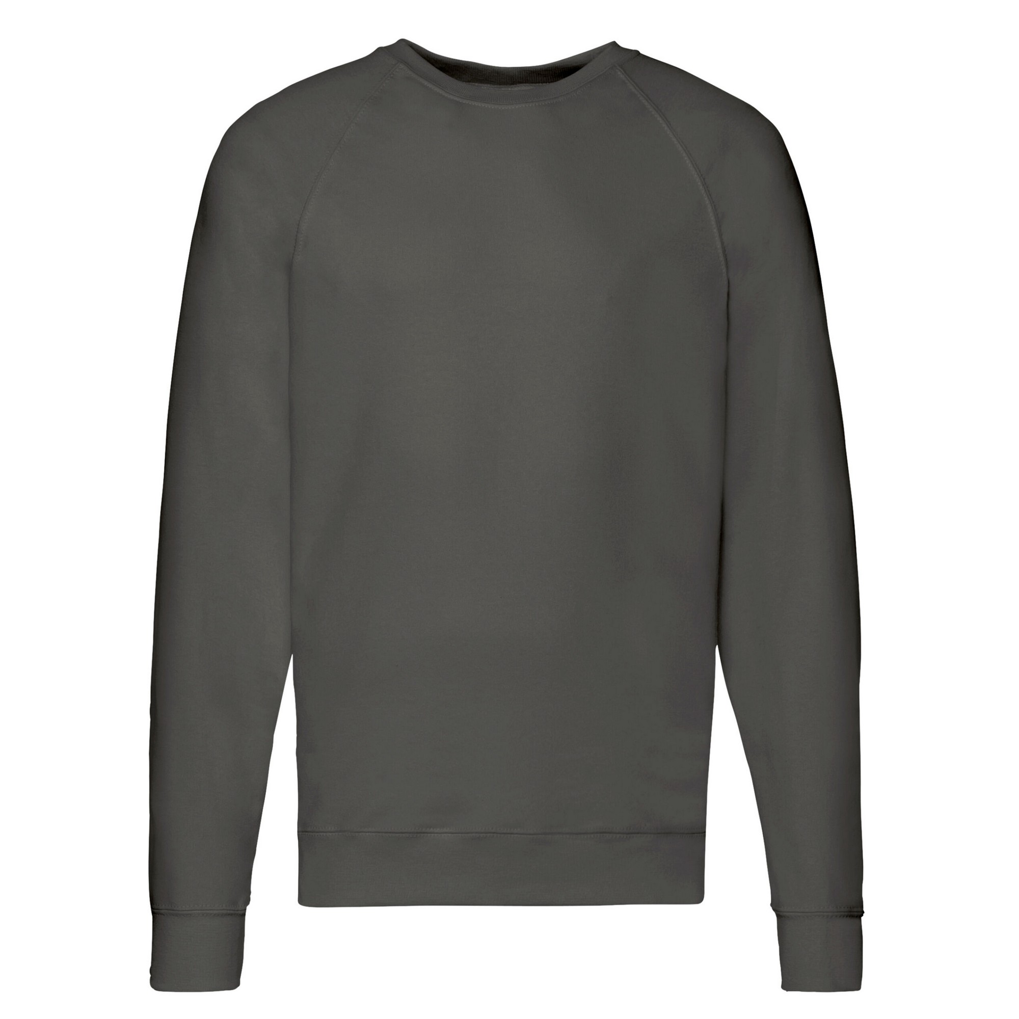 Fruit of the Loom - Sweatshirt für Herren/Damen Unisex Raglanärmel (Hellgrau) Image