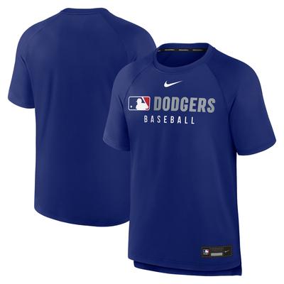 Los Angeles Dodgers Nike Authentic Dri Fit Top Pre Game Kurzarm-Top – Herren Image
