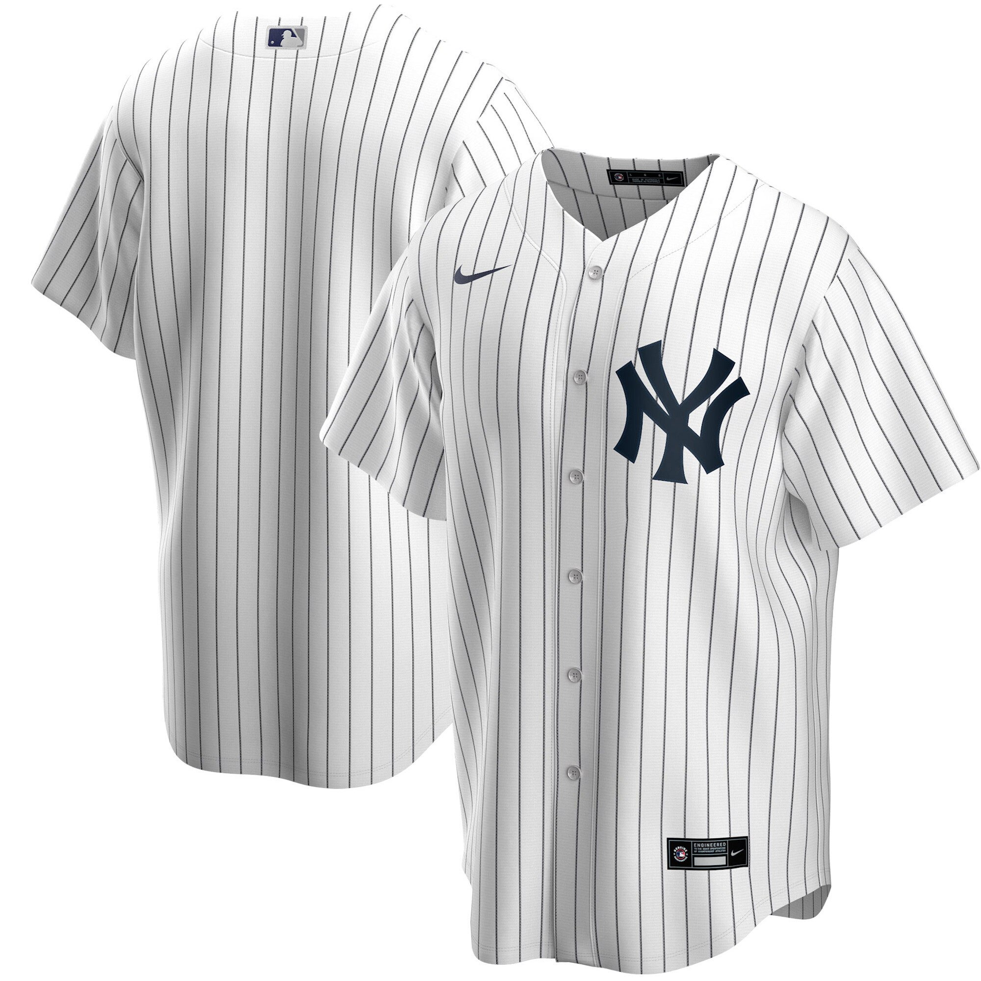 New York Yankees Nike Offizielles Replica-Heimtrikot – Herren Image