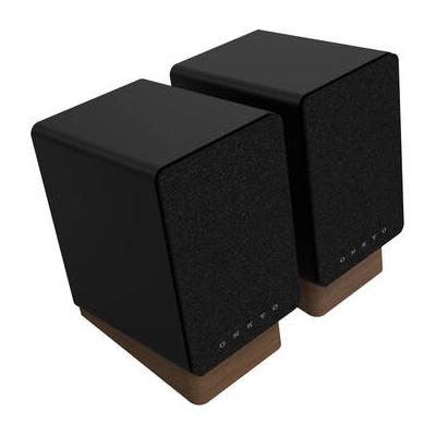 Onkyo GX-10DB 2-Way Compact Powered Bookshelf Speakers with Bluetooth (Black, Pai GX-10DB