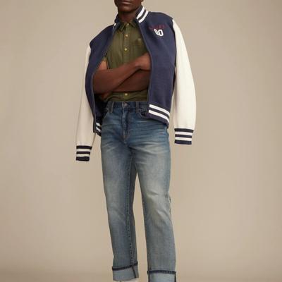 Lucky Brand 223 Straight - Men's Pants Denim Straight Leg Jeans in Lb Horseshoe, Size 34 x 32