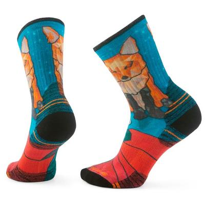 Smartwool - Women's Hike Targeted Cushion Geo Fox Crew Socks - Wandersocken Unisex L | EU 42-45 bunt Image