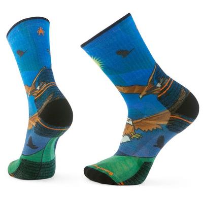 Smartwool - Hike Targeted Cushion Eagle Crew Socks - Wandersocken Unisex M | EU 38-41 blau Image