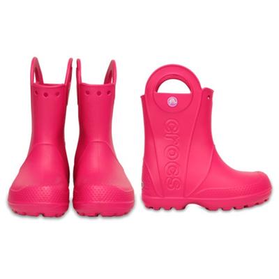 Crocs - Handle It Rain Boot Kids - Gummistiefel 32-33 | EU 32-33 rosa Image