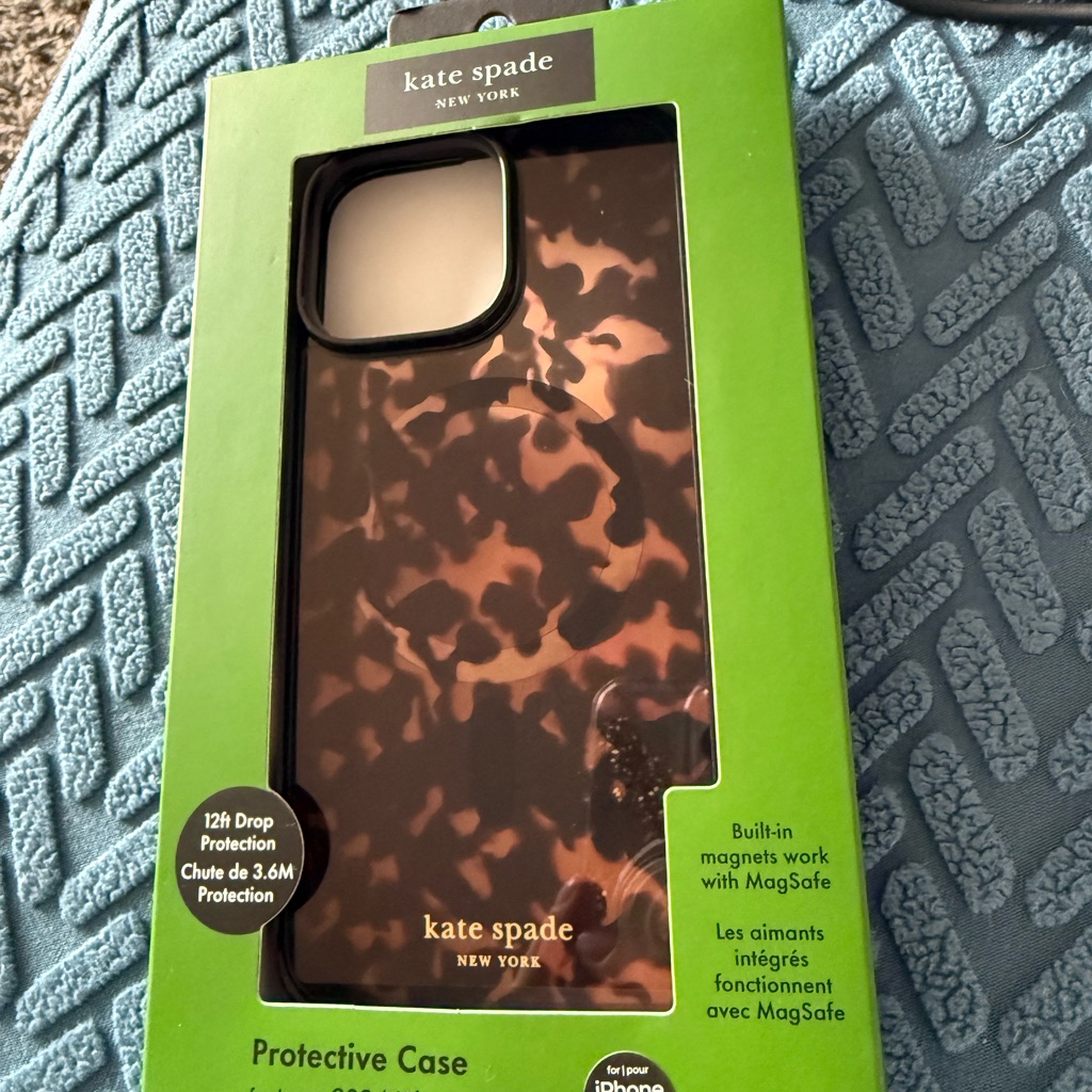 Kate Spade Cell Phones & Accessories | Kate Spade Brown Protective Case For Cell Phones | Color: Black/Brown | Size: Os