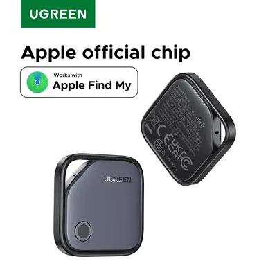 UGREEN Smart Bluetooth Tracker, Keys Finder Item Locator SmartTag Up to 2 Year Battery Phone Finder For Apple Find My (only IOS)