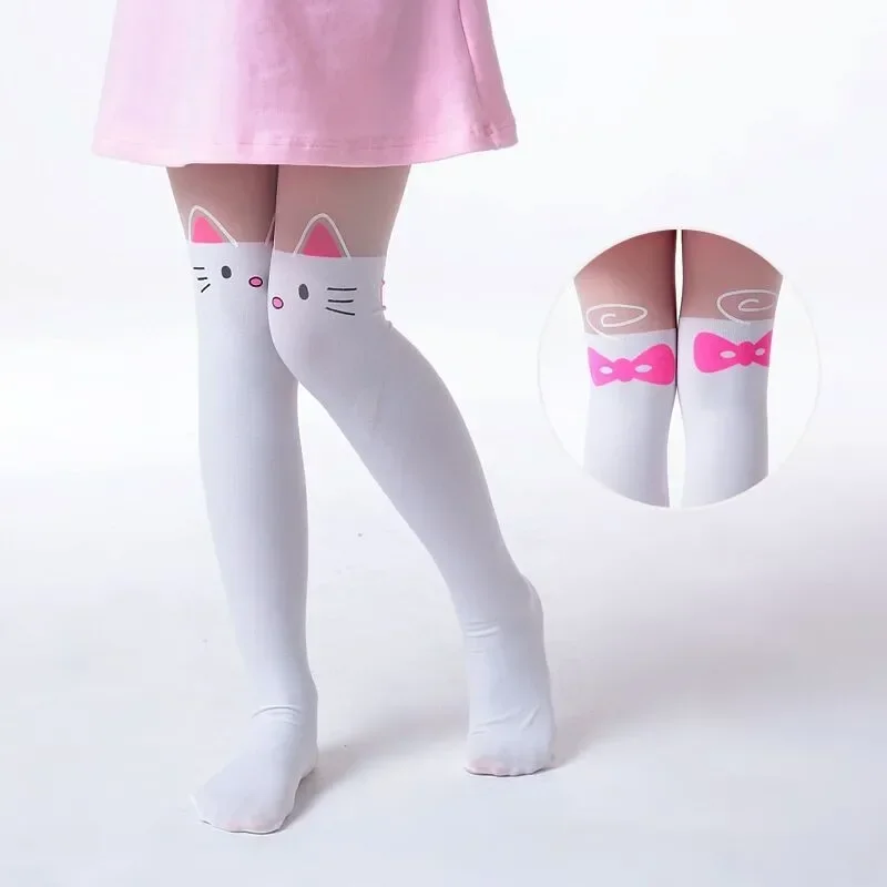 Neue Strumpfhosen Frauen Herbst Stil Frauen Mädchen Nette Strumpfhosen Knie Strümpfe Strumpfhosen Strumpfhosen Weibliche Enge Heiße Baby Mädchen Kleidung Image