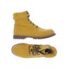 Esprit Damen Stiefelette, Gr. 41, gelb, Kunstleder