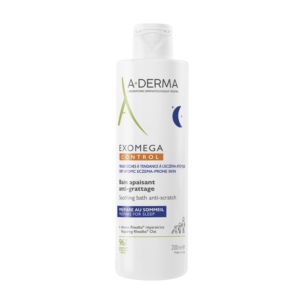 A-Derma Exomega Control Bagno lenitivo anti-grattage 200ml - Pelle sec