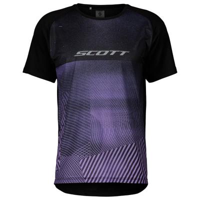 Scott - Tee Trail Tuned S/S - Radtrikot Gr L schwarz/blau Image