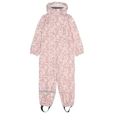 Mikk-Line - Kid's PU Rain Suit AOP Recycled - Overall Gr 74 rosa