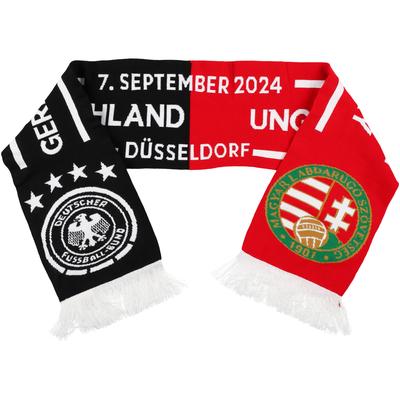 DFB vs. Ungarn Schal – Schwarz/Rot – Unisex Image