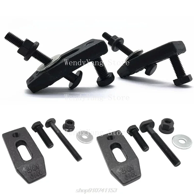 M8/m10 Fräs gravur Maschinen teile Druckplatte Klemm befestigungs platte für T-Schlitz Arbeitstisch m25 21 Drops hipping Image